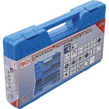 BGS Technic 20103 – 208 részes univerzális és biztonsági bitkészlet
