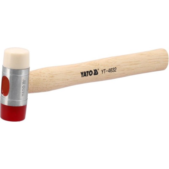 YATO Kalapács kétoldalas 340 g Pu/műanyag (YT-4632) YATO Kalapács kétoldalas 340 g Pu/műanyag (YT-4632)