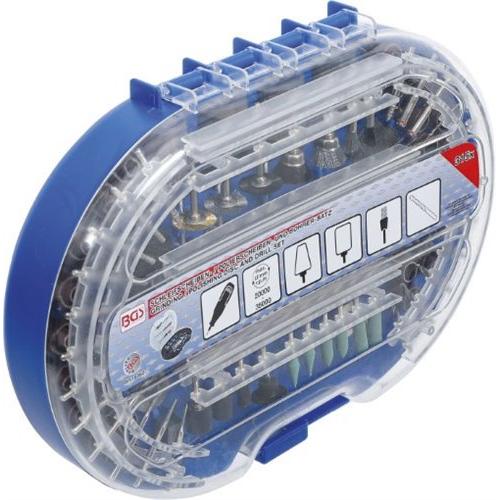 BGS technic Csiszolókorong- / polírozókorong- és fúrókészlet nagy sebességű esztergálószerszámokhoz 315 darabos (BGS 8060-1) BGS technic Csiszolókorong- / polírozókorong- és fúrókészlet nagy sebességű esztergálószerszámokhoz 315 darabos (BGS 8060-1)