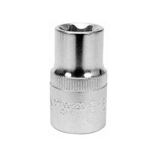 YATO Dugókulcs külső Torx 1/2' E16 CrV (YT-05224)