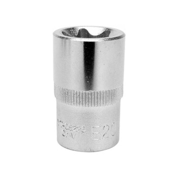 YATO Dugókulcs külső Torx 1/2' E20 CrV (YT-05226) YATO Dugókulcs külső Torx 1/2' E20 CrV (YT-05226)