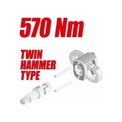 YATO Pneumatikus ütvecsavarozó 1/2' 570 Nm (YT-09505)