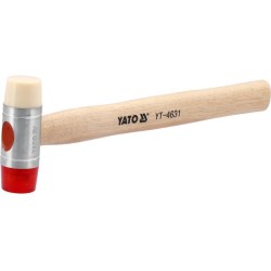 YATO Kalapács kétoldalas 250 g Pu/műanyag (YT-4631)