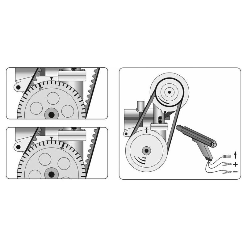 YATO Stroboszkóp lámpa xenon 12 V 0-60 fok (YT-7312)
