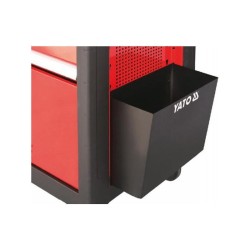 YATO YT-0908 Kiegészítő szemétkosár szerszámkocsihoz, hulladék és alkatrész tárolására