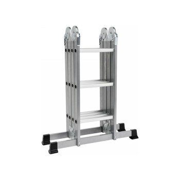 VOREL 17704 multifunkciós alumínium létra 4x3 fokos 150 kg terhelés