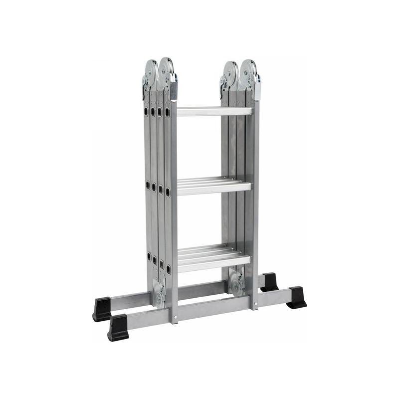 VOREL 17704 multifunkciós alumínium létra 4x3 fokos 150 kg terhelés VOREL 17704 multifunkciós alumínium létra 4x3 fokos 150 kg terhelés