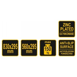 VOREL Palló multifunkciós létrához (17705)