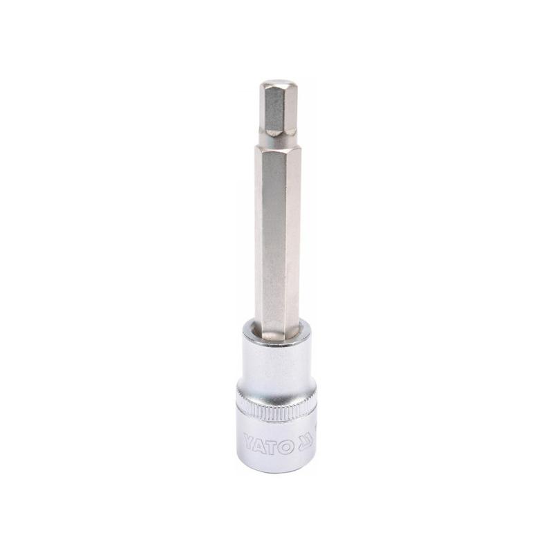 YATO Hosszú bit dugókulcs Imbusz 1/2' 8 mm CrV (YT-04394) YATO Hosszú bit dugókulcs Imbusz 1/2' 8 mm CrV (YT-04394)
