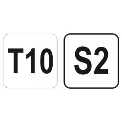 YATO T-kulcs T10 / 130 mm S2 (YT-05603)