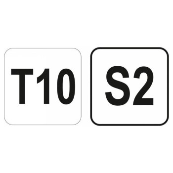 YATO T-kulcs T10 / 130 mm S2 (YT-05603)