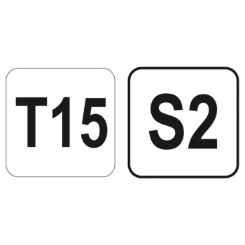 YATO T-kulcs T15 / 130 mm S2 (YT-05604)