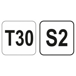 YATO T-kulcs T30 / 170 mm S2 (YT-05608)
