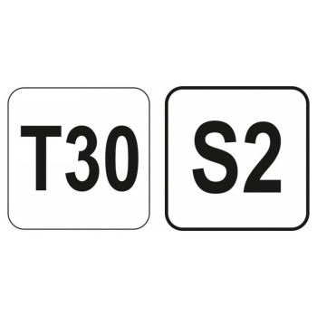 YATO T-kulcs T30 / 170 mm S2 (YT-05608)