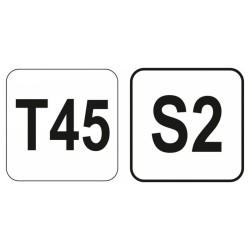 YATO T-kulcs T45 x 220 mm S2 (YT-05610)