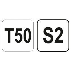 YATO T-kulcs T50 x 220 mm S2 (YT-05611)