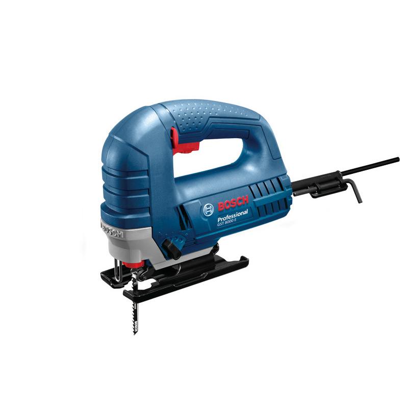 BOSCH Dekopírfűrész GST 8000 E kengyelfogantyús, kartondobozban / 710 W (060158H000)