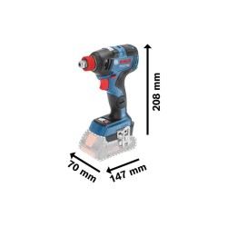 BOSCH GDX 18V-200 C Akkus ütvecsavarozó (akku és töltő nélkül) (06019G4204)