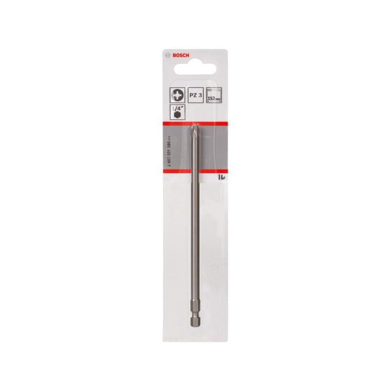 BOSCH Bithegy PZ3 x 152 mm 1/4' Extra Hard (2607001590) BOSCH Bithegy PZ3 x 152 mm 1/4' Extra Hard (2607001590)