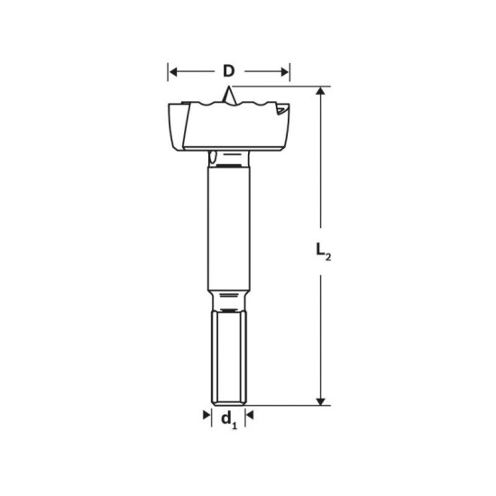 BOSCH Forstner fúró 36 x 90 mm (2608577017)