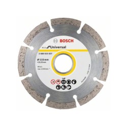 BOSCH Gyémánt vágókorong 115 x 2,0 x 7,0 x 22,2 mm szegmentált ECO for Universal (2608615027) BOSCH Gyémánt vágókorong 115 x 2,0 x 7,0 x 22,2 mm szegmentált ECO for Universal (2608615027)