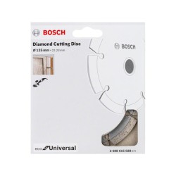 BOSCH Gyémánt vágókorong 125 x 2,0 x 7,0 x 22,2 mm szegmentált ECO for Universal (2608615028) BOSCH Gyémánt vágókorong 125 x 2,0 x 7,0 x 22,2 mm szegmentált ECO for Universal (2608615028)