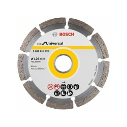 BOSCH Gyémánt vágókorong 125 x 2,0 x 7,0 x 22,2 mm szegmentált ECO for Universal (10 db/cs) (2608615041) BOSCH Gyémánt vágókorong 125 x 2,0 x 7,0 x 22,2 mm szegmentált ECO for Universal (10 db/cs) (2608615041)