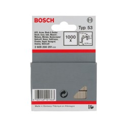 BOSCH Tűzőkapocs 4 x 11,4 x 0,74 mm HT14 tűzőgéphez (1000 db/cs) (2609200291) BOSCH Tűzőkapocs 4 x 11,4 x 0,74 mm HT14 tűzőgéphez (1000 db/cs) (2609200291)