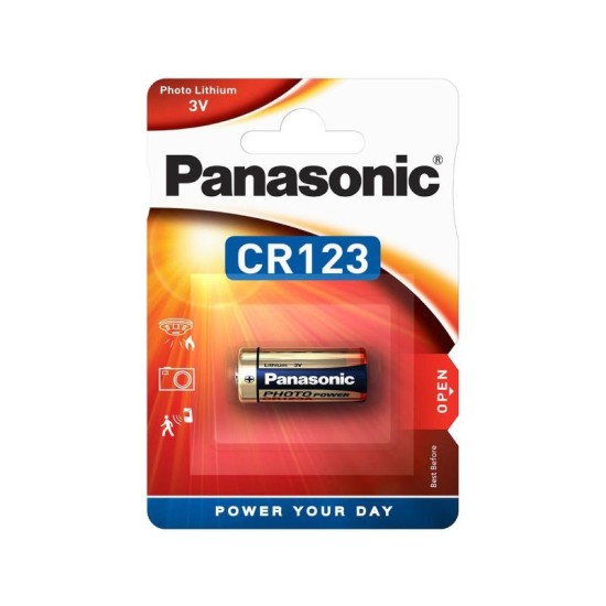 PANASONIC CR123 lítium elem 3 V (CR123AL-1BP)