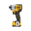 DEWALT Akkus ütvecsavarozó 12 V szénkefe nélküli (2 x 2 Ah + töltő) DCF801D2 (DCF801D2-QW)