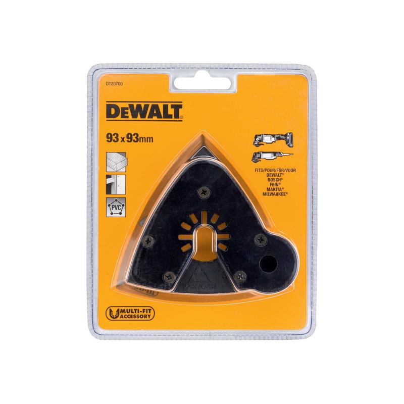 DEWALT Csiszoló talp multifunkciós géphez 93 x 93 mm (DT20700-QZ)