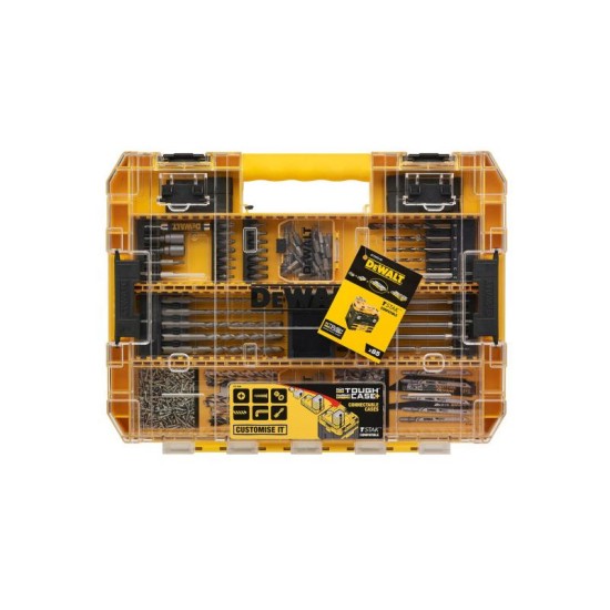 DEWALT Bithegy és fúrószár készlet 85 részes (DT70763-QZ)