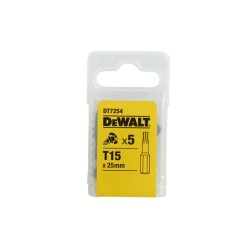 DEWALT Bithegy T15 x 25 mm (5 db/cs) (DT7254-QZ)