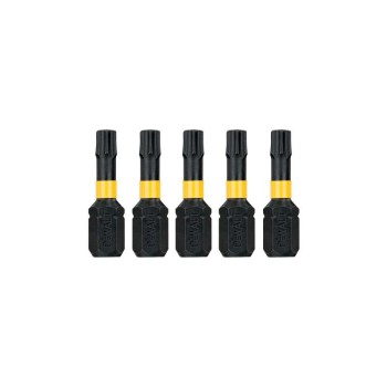 DEWALT Extreme Impact Bithegy T30 x 25 mm (5 db/cs) (DT7384T-QZ)