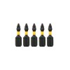 DEWALT Extreme Impact Bithegy PZ1 x 25 mm (5 db/cs) (DT7386T-QZ)