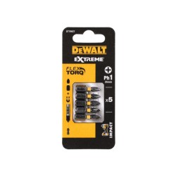 DEWALT Extreme Impact Bithegy PH1 x 25 mm (5 db/cs) (DT7993T-QZ)