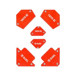 YATO Hegesztési munkadarabtartó mágnes készlet 6 részes (YT-08679)