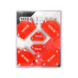 YATO Hegesztési munkadarabtartó mágnes készlet 6 részes (YT-08679)
