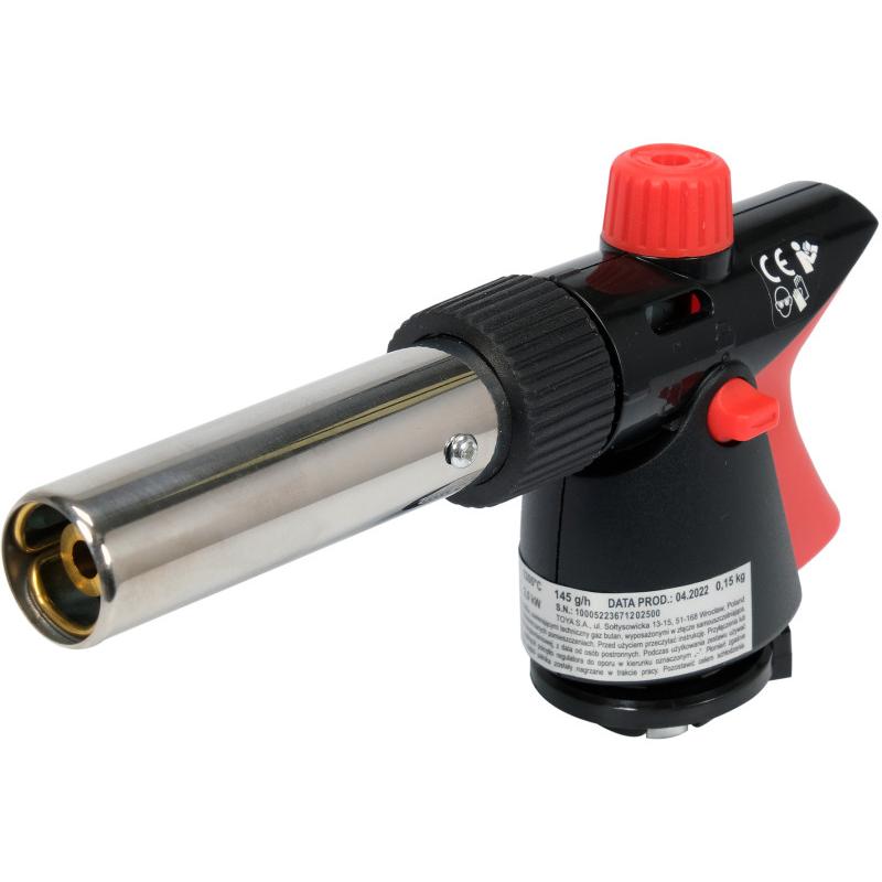 YATO Gázégő pisztoly piezo 2,0 kW 1300°C (YT-36712) YATO Gázégő pisztoly piezo 2,0 kW 1300°C (YT-36712)