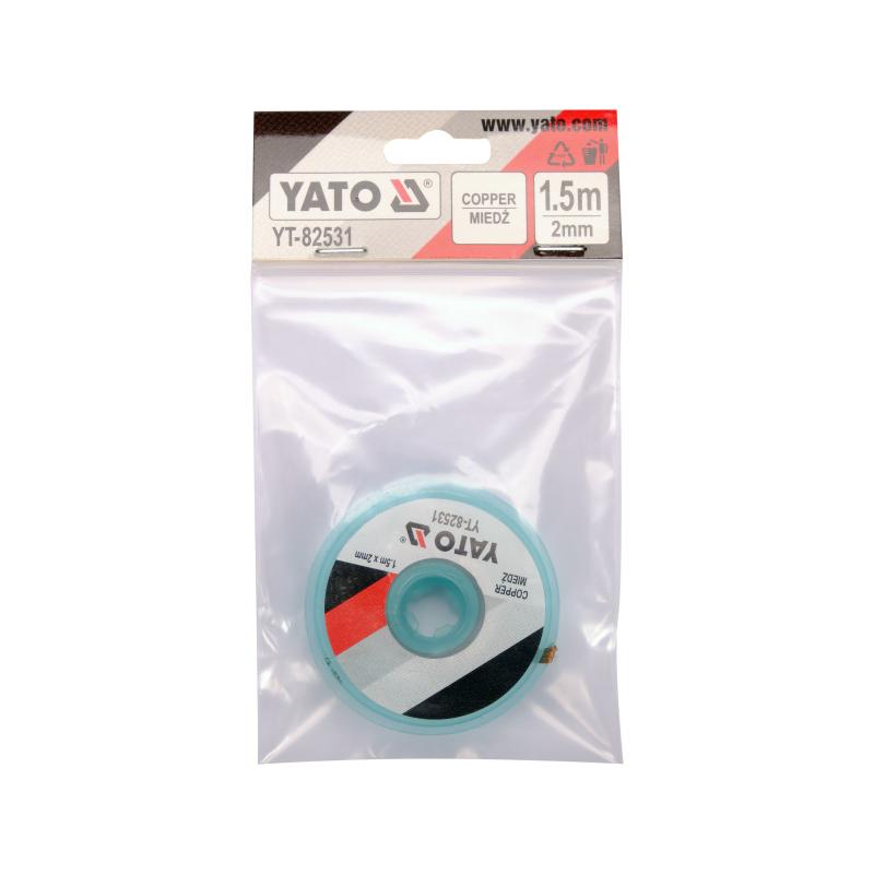 YATO Kiforrasztó szalag 2,0 mm x 1,5 m (YT-82531)