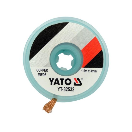 YATO Kiforrasztó szalag 3,0 mm x 1,5 m (YT-82532)