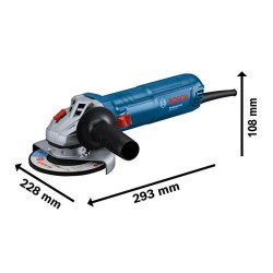 BOSCH Sarokcsiszoló 125 mm GWS 12-125 reteszelhető kapcsolós / 1200 W (06013A6101) BOSCH Sarokcsiszoló 125 mm GWS 12-125 reteszelhető kapcsolós / 1200 W (06013A6101)