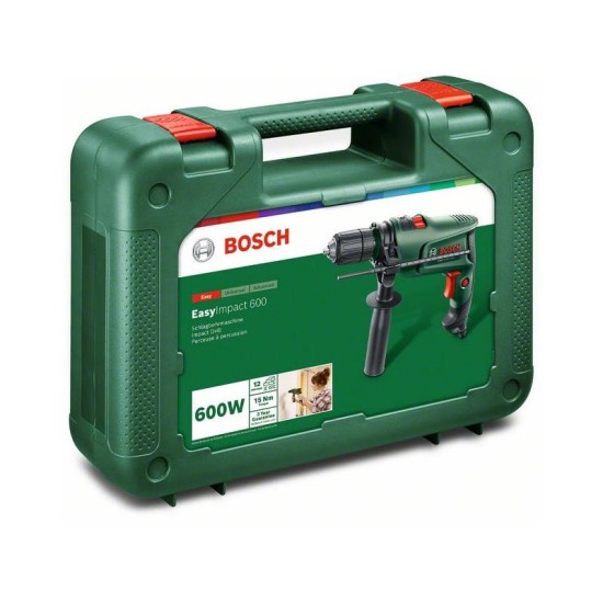 BOSCH Ütvefúrógép EasyImpact 600 kofferban / 600 W (0603133020)