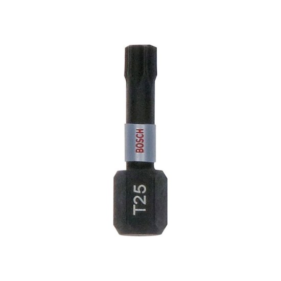 BOSCH Bithegy Torx T25 x 25 mm 1/4' Tic Tac dobozban Impact Control (25 db/cs) (2607002806)