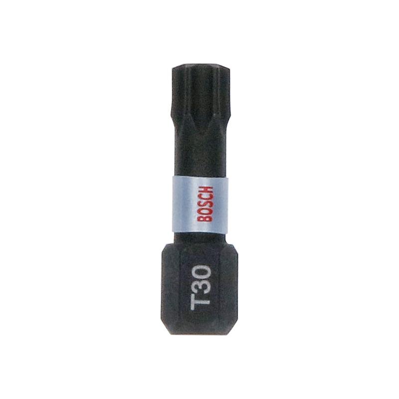 BOSCH Bithegy Torx T30 x 25 mm 1/4' Tic Tac dobozban Impact Control (25 db/cs) (2607002807)