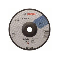 BOSCH Tisztítókorong fémre 180 x 6,0 x 22,2 mm hajlított Standard for Metal A 24 P BF (2608603183) BOSCH Tisztítókorong fémre 180 x 6,0 x 22,2 mm hajlított Standard for Metal A 24 P BF (2608603183)