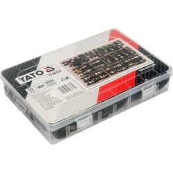 YATO Gumi tömítésű csőbilincs készlet 52 részes (YT-067834) YATO Gumi tömítésű csőbilincs készlet 52 részes (YT-067834)