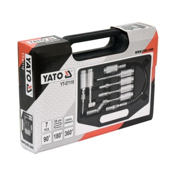 YATO Adapter készlet 7 részes 1/4' zsírzókhoz (YT-07110)