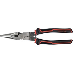 YATO Multifunkciós hosszúcsőrű fogó 240 mm CrV (YT-20435)