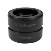YATO Krimpelő betét YT-21735 krimpelőhöz TH-típus 26 mm (YT-21746) YATO Krimpelő betét YT-21735 krimpelőhöz TH-típus 26 mm (YT-21746)